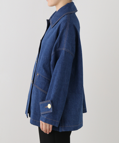 IENA（イエナ）の「MACKINTOSH/マッキントッシュ HUMBIE DNM JACKET MB ジャケット L262ND1023BZB（デニムジャケット・レディース・ブルー・38）」の13枚目の写真