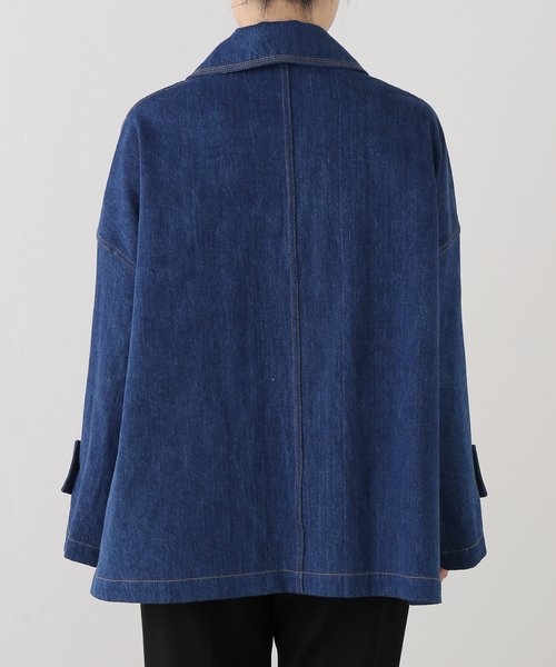 IENA（イエナ）の「MACKINTOSH/マッキントッシュ HUMBIE DNM JACKET MB ジャケット L262ND1023BZB（デニムジャケット・レディース・ブルー・38）」の14枚目の写真
