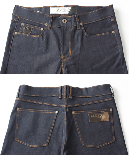 April77（エイプリルセブンティセブン）の「JOEY OVERDRIVE(T) RECORD（デニムパンツ・メンズ・インディゴブルー・28inch/29inch/30inch/31inch/32inch）」の2枚目の写真