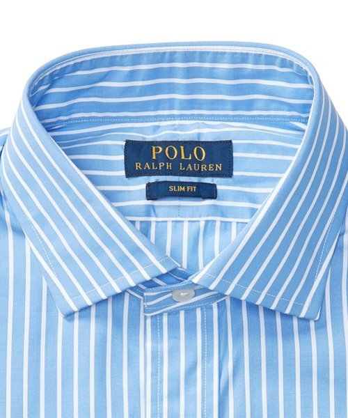 POLO RALPH LAUREN（ポロ ラルフ ローレン）の「スリムフィット ポプリン ドレスシャツ（シャツ/ブラウス・メンズ・ブルー系5/ブルー系その他・16/15//16//14//15 ）」の9枚目の写真