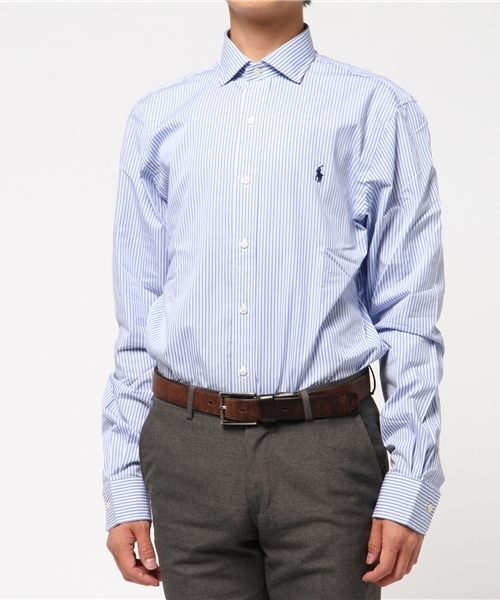 POLO RALPH LAUREN（ポロ ラルフ ローレン）の「スリムフィット ポプリン ドレスシャツ（シャツ/ブラウス・メンズ・ブルー系5/ブルー系その他・16/15//16//14//15 ）」の14枚目の写真