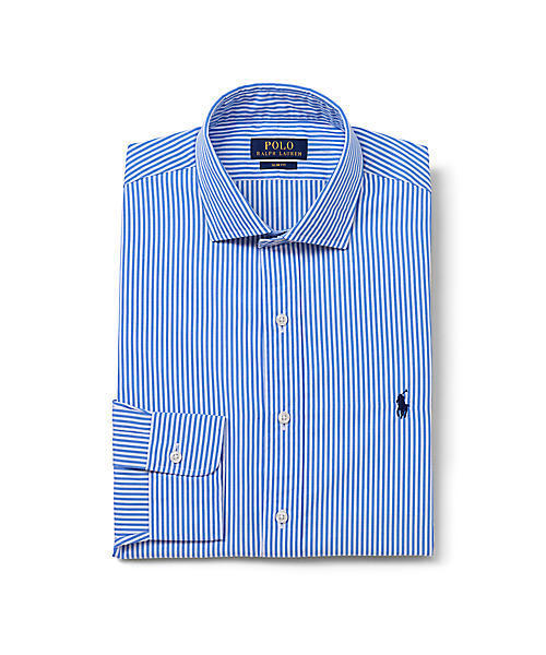 POLO RALPH LAUREN（ポロ ラルフ ローレン）の「スリムフィット ポプリン ドレスシャツ（シャツ/ブラウス・メンズ・ブルー系5/ブルー系その他・16/15//16//14//15 ）」の13枚目の写真