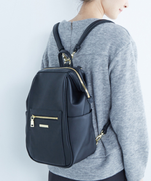 Haco ハコ の リュックにもなる大人な３ｗａｙバッグ バックパック リュック Wear