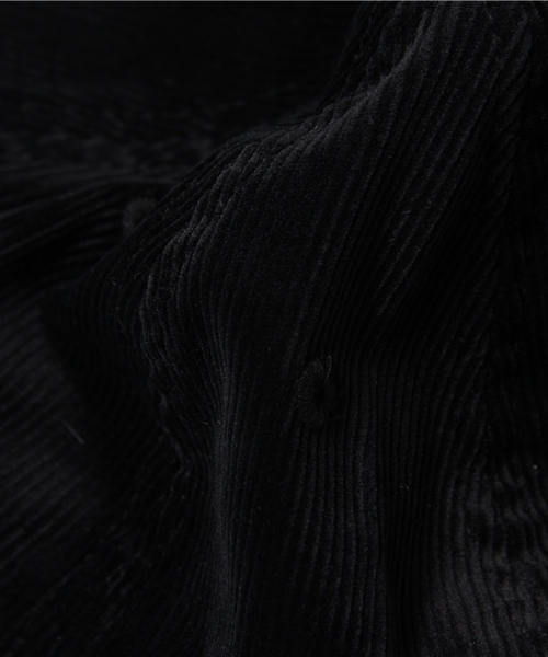 OLIVE des OLIVE（オリーブデオリーブ）の「★イニシャルコーデュロイキャップ（キャップ・レディース・ブラック/ホワイト/レッド/ベージュ/ネイビー・FREE）」の10枚目の写真