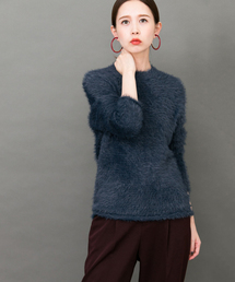 KBF | 【WEB限定】KBF　フェザークルーニット(ニット/セーター)