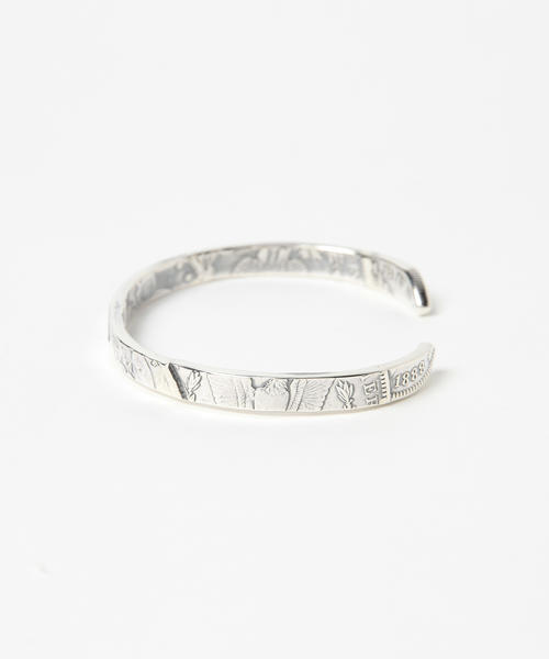 NORTH WORKS（ノースワークス）の「NORTH WORKS / 1$ コイン パッチワークブレスレット（バングル/リストバンド・メンズ・その他1・ONE SIZE）」の3枚目の写真