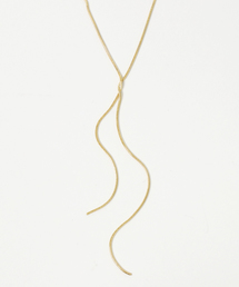 un dix cors | スネークチェーンY字ロングネックレス(ネックレス)