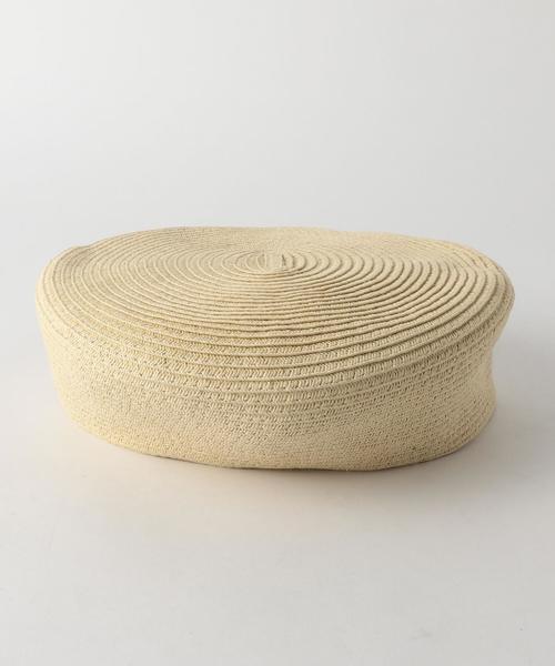 Another Edition（アナザーエディション）の「CASSELINIブレードキャスケット（キャスケット・レディース・ブラック/ベージュ・FREE）」の4枚目の写真