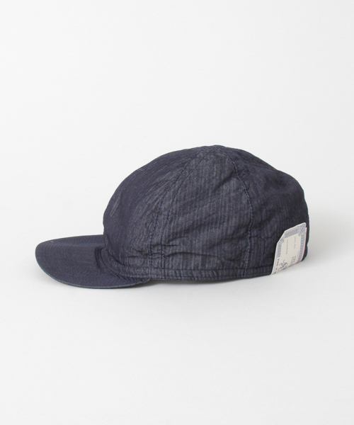 WORK NOT WORK URBAN RESEARCH(ワークノットワークアーバンリサーチ)の「THE H.W.DOG&CO. CYCAP(キャップ・メンズ・インディゴブルー/ブラック・38)」の3枚目の写真