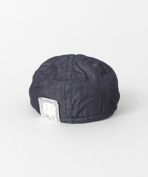 WORK NOT WORK URBAN RESEARCH(ワークノットワークアーバンリサーチ)の「THE H.W.DOG&CO. CYCAP(キャップ・メンズ・インディゴブルー/ブラック・38)」の4枚目の写真