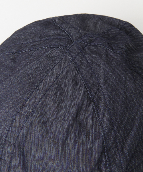 WORK NOT WORK URBAN RESEARCH(ワークノットワークアーバンリサーチ)の「THE H.W.DOG&CO. CYCAP(キャップ・メンズ・インディゴブルー/ブラック・38)」の5枚目の写真