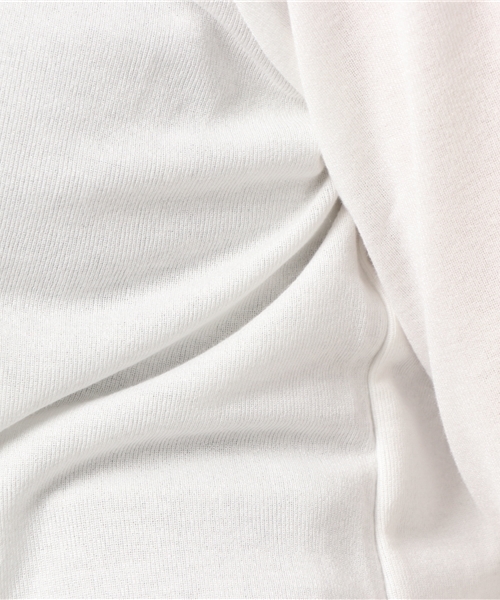 Honeys（ハニーズ）の「ラウンドカーディガン（カーディガン/ボレロ・レディース・ネイビー/イエロー/オレンジ/ブラック/オフホワイト/グレー/ピンク・M/L/LL）」の15枚目の写真