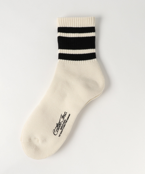 CALEE（キャリー）の「LINE SOCKS（ソックス/靴下）」 - WEAR