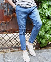 coen | ストレッチスーパースキニーデニムクライミングアンクルパンツ(デニムパンツ)