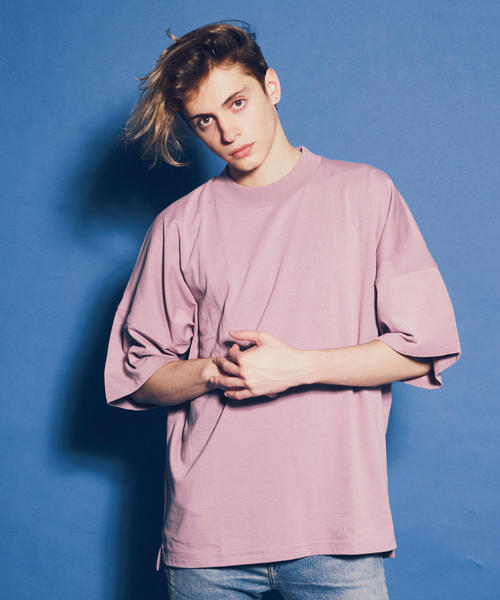 MONKEY TIME(モンキータイム)の「<monkey time> TJK DOLEMAN SLEEVE TEE/Tシャツ ◆(Tシャツ/カットソー・メンズ・ブラック/ベージュ/コバルトブルー/レッド/ホワイト/ライトピンク・X-LARGE/LARGE/MEDIUM/SMALL)」の5枚目の写真