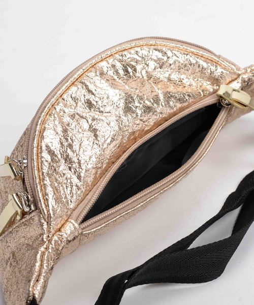 Casselini（キャセリーニ）の「【Casselini】キラキラウエストBAG   172-110527        0（ボディバッグ/ウエストポーチ・レディース・ブラック/シルバー/ゴールド/ピンク・FREE）」の6枚目の写真