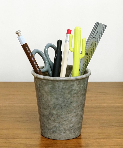 Marbled Melamine Pen stand マーブル メラミン ペンスタンド （ペン