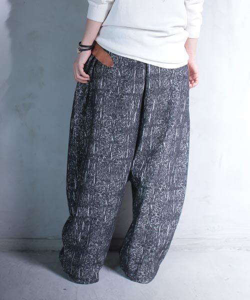 antiqua（アンティカ）の「オリジナルサルエルパンツ（その他パンツ・レディース・ブラック/モカ・FREE）」の8枚目の写真