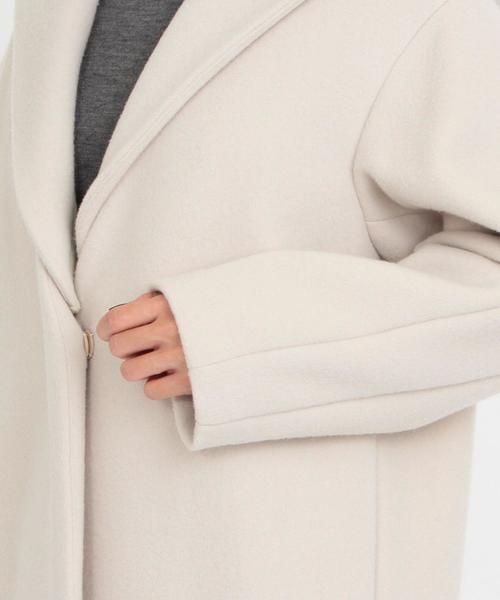BEAUTY&YOUTH UNITED ARROWS（ビューティーアンドユースユナイテッドアローズ）の「BY∴ SP120フード＆カラーレスコート ◆（その他アウター・レディース・ダークグレー/ナチュラル/その他1・MEDIUM/SMALL）」の15枚目の写真