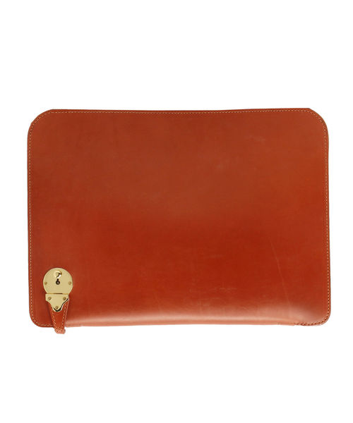 GLENROYAL(グレンロイヤル)の「GLENROYAL / ブライドルレザー クラッチバッグ(クラッチバッグ・メンズ・ネイビー/ブラック/ダークブラウン/カーキ・ONE SIZE)」の4枚目の写真