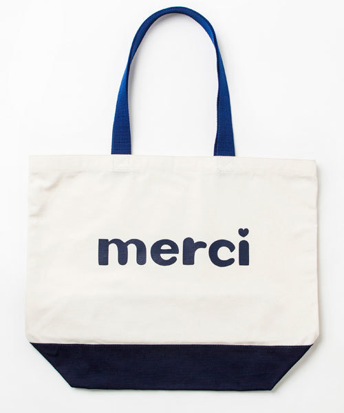 MILKFED.（ミルクフェド）の「BI COLOR BIG ECO BAG（トートバッグ・レディース・ブラック/ネイビー/ライトパープル/レッド・ONE SIZE）」の3枚目の写真