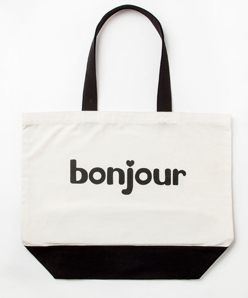 MILKFED.（ミルクフェド）の「BI COLOR BIG ECO BAG（トートバッグ・レディース・ブラック/ネイビー/ライトパープル/レッド・ONE SIZE）」の2枚目の写真