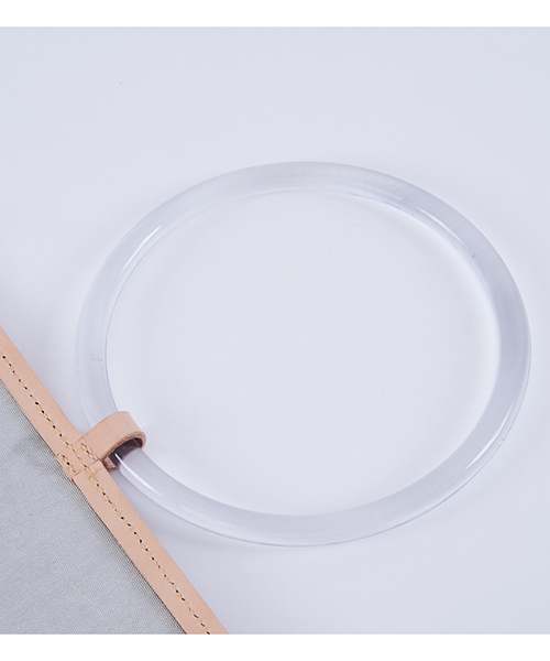 STUDIOUS（ステュディオス）の「【LAUGOA】リングクラッチ　Aramis 0181-11010（クラッチバッグ・レディース・ベージュ/シルバー/オレンジ/ブルー・FREE）」の7枚目の写真