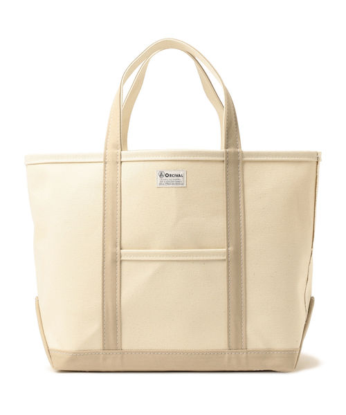 B:MING by BEAMS（ビーミングバイビームス）の「ORCIVAL × ビーミング by ビームス / 別注トートバッグL 18SS（トートバッグ・レディース・ピンク系その他/セージグリーン/ベージュ・ONE SIZE）」の15枚目の写真