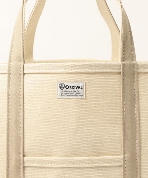 B:MING by BEAMS（ビーミングバイビームス）の「ORCIVAL × ビーミング by ビームス / 別注トートバッグL 18SS（トートバッグ・レディース・ピンク系その他/セージグリーン/ベージュ・ONE SIZE）」の19枚目の写真