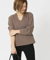 Deuxieme Classe | MALU アゼ Vニット◆(ニット/セーター)