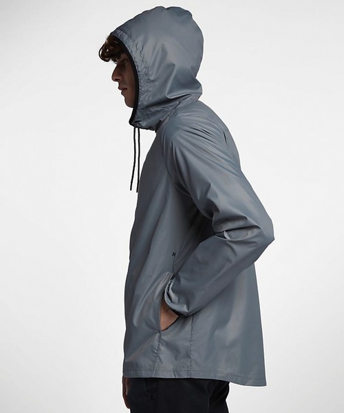 Hurley （ハーレー）の「M HRLY SOLID PROTECT 2.0 JKT/ハーレー ジャケット アウター（その他アウター・メンズ・ブラック/グレー/ブルー・SMALL/MEDIUM/LARGE）」の4枚目の写真