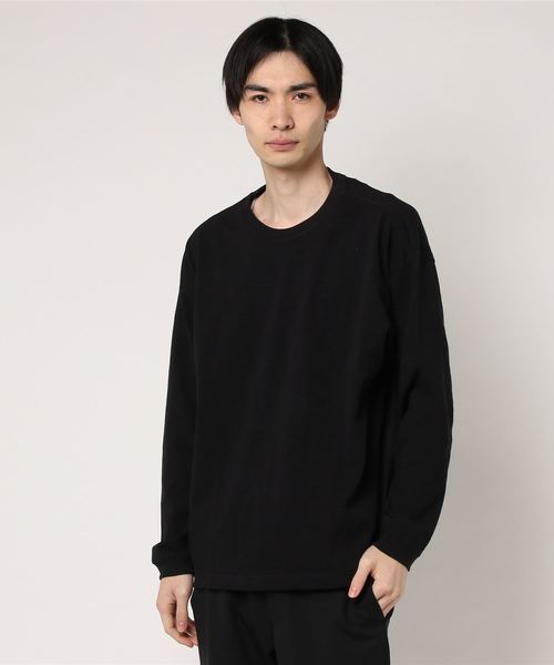 WEGO(ウィゴー)の「WEGO/ヘビースラブビッグシルエットロングカットソー(Tシャツ/カットソー・メンズ・ホワイト/ブラック/サックスブルー/ライトピンク・LARGE/MEDIUM/SMALL)」の10枚目の写真