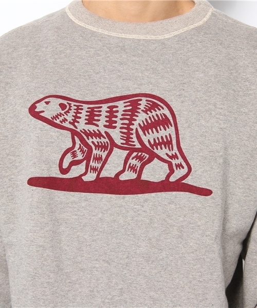 HUMAN MADE SWEATSHIRT POLAR BEAR