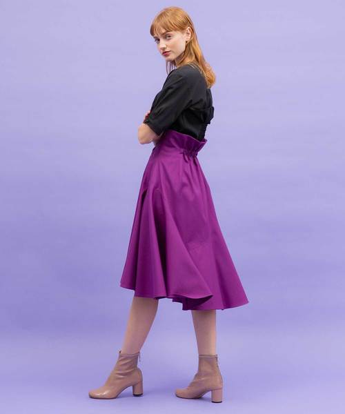 UNITED TOKYO(ユナイテッドトウキョウ)の「ソックスショートブーツ(ブーツ・レディース・ブラック/ホワイト/ピンク・0/1/2)」の7枚目の写真