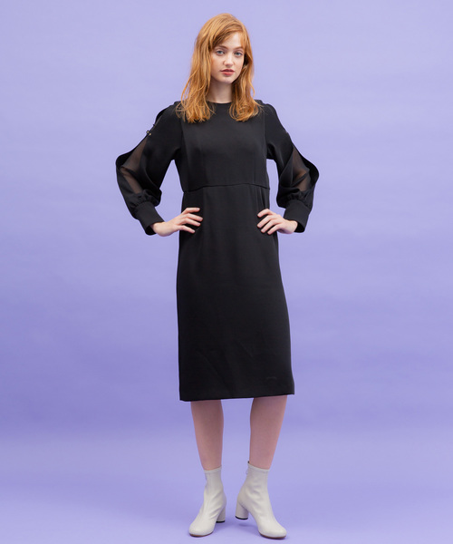 UNITED TOKYO(ユナイテッドトウキョウ)の「ソックスショートブーツ(ブーツ・レディース・ブラック/ホワイト/ピンク・0/1/2)」の9枚目の写真