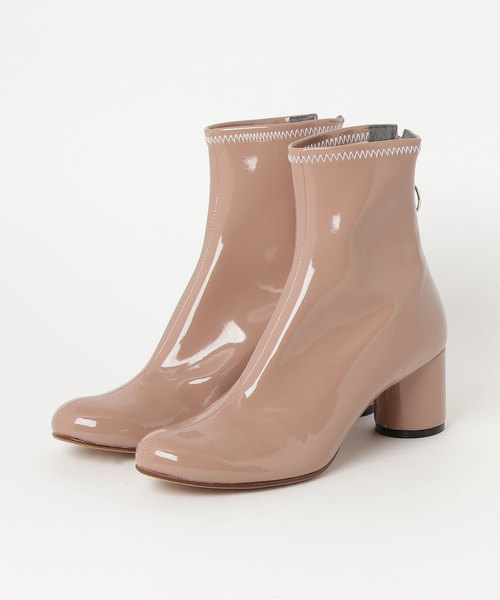 UNITED TOKYO(ユナイテッドトウキョウ)の「ソックスショートブーツ(ブーツ・レディース・ブラック/ホワイト/ピンク・0/1/2)」の1枚目の写真