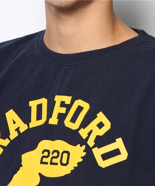 WEGO（ウィゴー）の「WEGO/ロゴTee（S）（Tシャツ/カットソー・メンズ・ホワイト/杢グレー/ネイビー/ライトピンク/ワイン・MEDIUM/LARGE）」の9枚目の写真