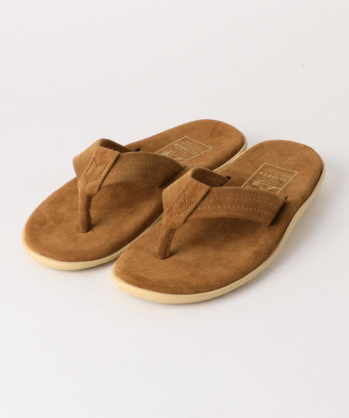 ISLAND SLIPPER（アイランドスリッパ）の「＜ISLAND SLIPPER＞スエードトングサンダル ◆（サンダル・レディース・グレー/ブラック/ブラウン・6/7/5）」の3枚目の写真