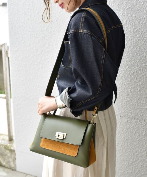 【未使用】 MARCO BIANCHINI コンビワンハンドル 2WAYバッグ MARCO BIANCHINI（マルコビアンチーニ）の「MARCO BIANCHINI:コンビ