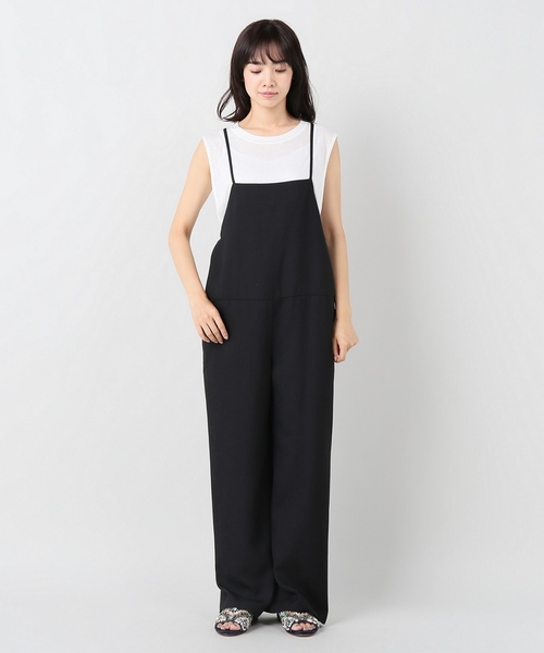 journal standard L'essage（ジャーナルスタンダードレサージュ）の「《追加》オックスコンビネゾン◆3（ワンピース・レディース・ブラック/カーキ・FREE）」の10枚目の写真