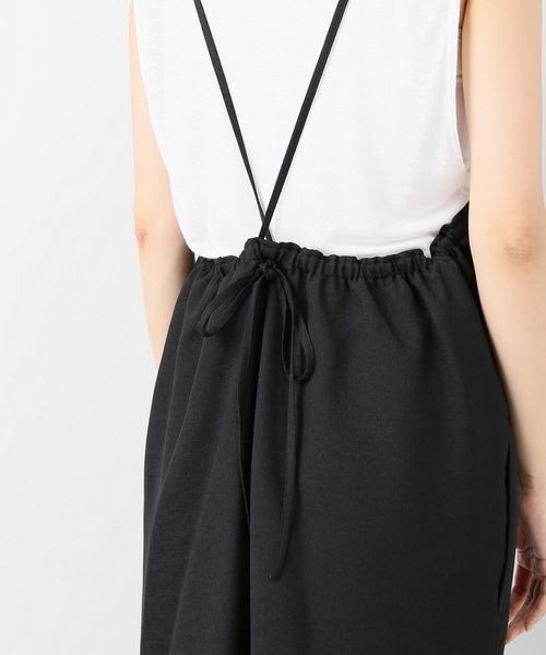 journal standard L'essage（ジャーナルスタンダードレサージュ）の「《追加》オックスコンビネゾン◆3（ワンピース・レディース・ブラック/カーキ・FREE）」の13枚目の写真