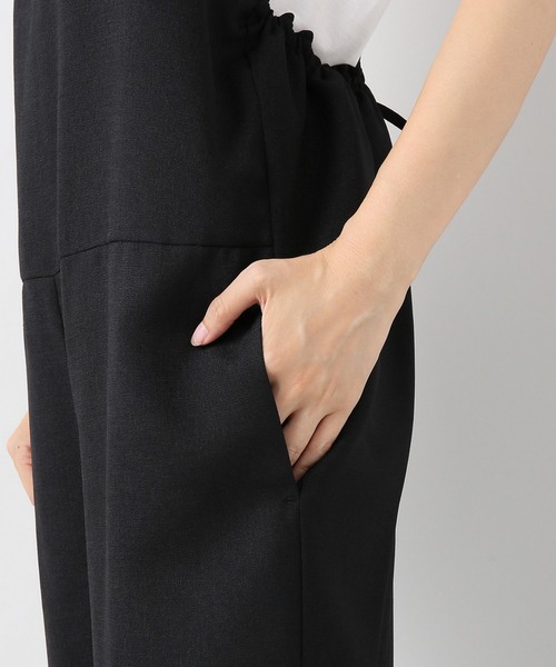 journal standard L'essage（ジャーナルスタンダードレサージュ）の「《追加》オックスコンビネゾン◆3（ワンピース・レディース・ブラック/カーキ・FREE）」の14枚目の写真