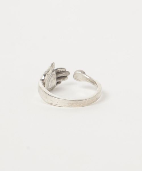 TIME（タイム）の「TIME タイム / Hand Stone Ring(SILVER) ハンドストーンリング / TIME-R-004SV（リング・メンズ・ブラック/ターコイズブルー・FREE）」の4枚目の写真