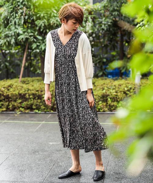 CIAOPANIC（チャオパニック）の「リブカットカーディガン（カーディガン/ボレロ・レディース・ブラック/イエロー/アイボリー・FREE）」の16枚目の写真