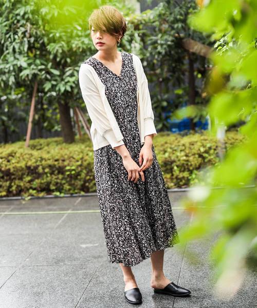 CIAOPANIC（チャオパニック）の「リブカットカーディガン（カーディガン/ボレロ・レディース・ブラック/イエロー/アイボリー・FREE）」の17枚目の写真