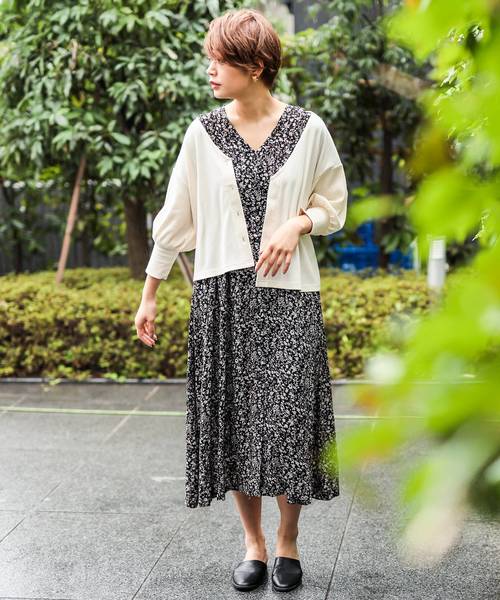 CIAOPANIC（チャオパニック）の「リブカットカーディガン（カーディガン/ボレロ・レディース・ブラック/イエロー/アイボリー・FREE）」の18枚目の写真