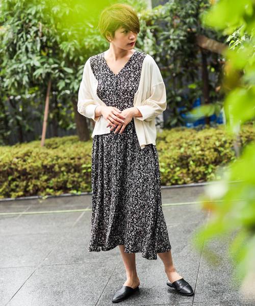 CIAOPANIC（チャオパニック）の「リブカットカーディガン（カーディガン/ボレロ・レディース・ブラック/イエロー/アイボリー・FREE）」の19枚目の写真