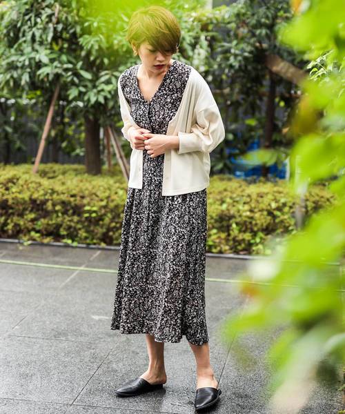 CIAOPANIC（チャオパニック）の「リブカットカーディガン（カーディガン/ボレロ・レディース・ブラック/イエロー/アイボリー・FREE）」の21枚目の写真