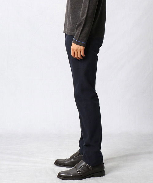 COMME CA MEN（コムサメン）の「モールスキンパンツ（チノパンツ・メンズ・チャコールグレー/ブラック/ベージュ/ネイビー/グレー・SMALL/MEDIUM/LARGE/X-LARGE）」の8枚目の写真