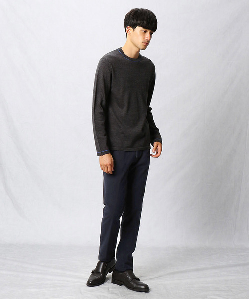 COMME CA MEN（コムサメン）の「モールスキンパンツ（チノパンツ・メンズ・チャコールグレー/ブラック/ベージュ/ネイビー/グレー・SMALL/MEDIUM/LARGE/X-LARGE）」の6枚目の写真